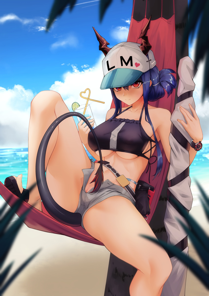 Female Tourist C (Arknights) Rule 34 Image