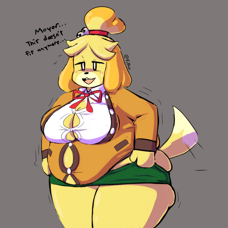 Isabelle (Animal Crossing) Rule 34 Image