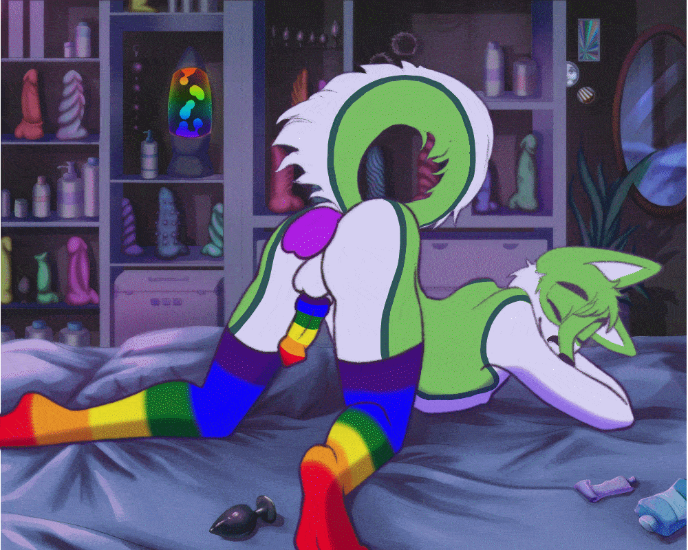 Fidget The Fox (Bad Dragon) Rule 34 Image