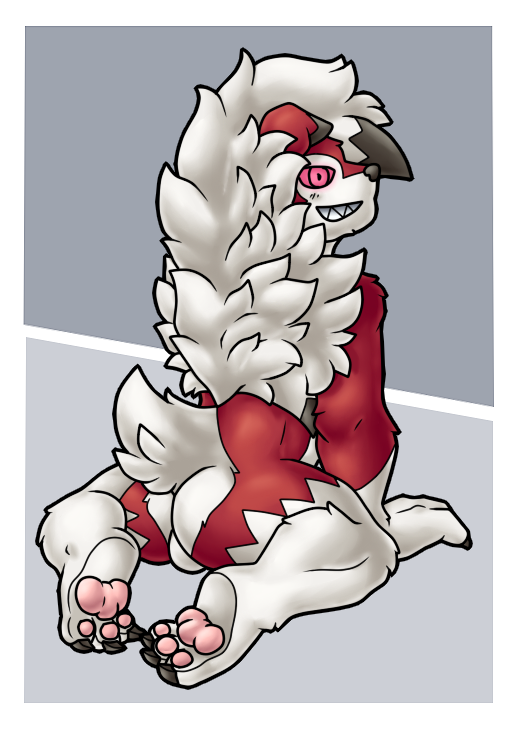 Lycanroc (Halloween) Rule 34 Image