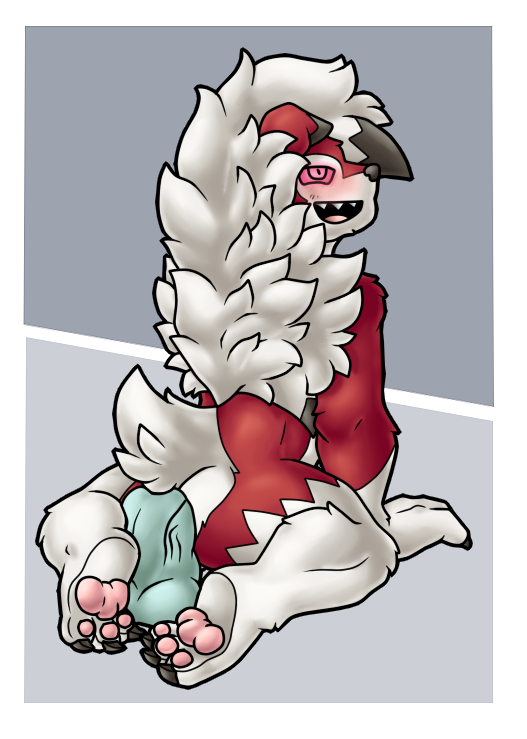 Lycanroc (Halloween) Rule 34 Image