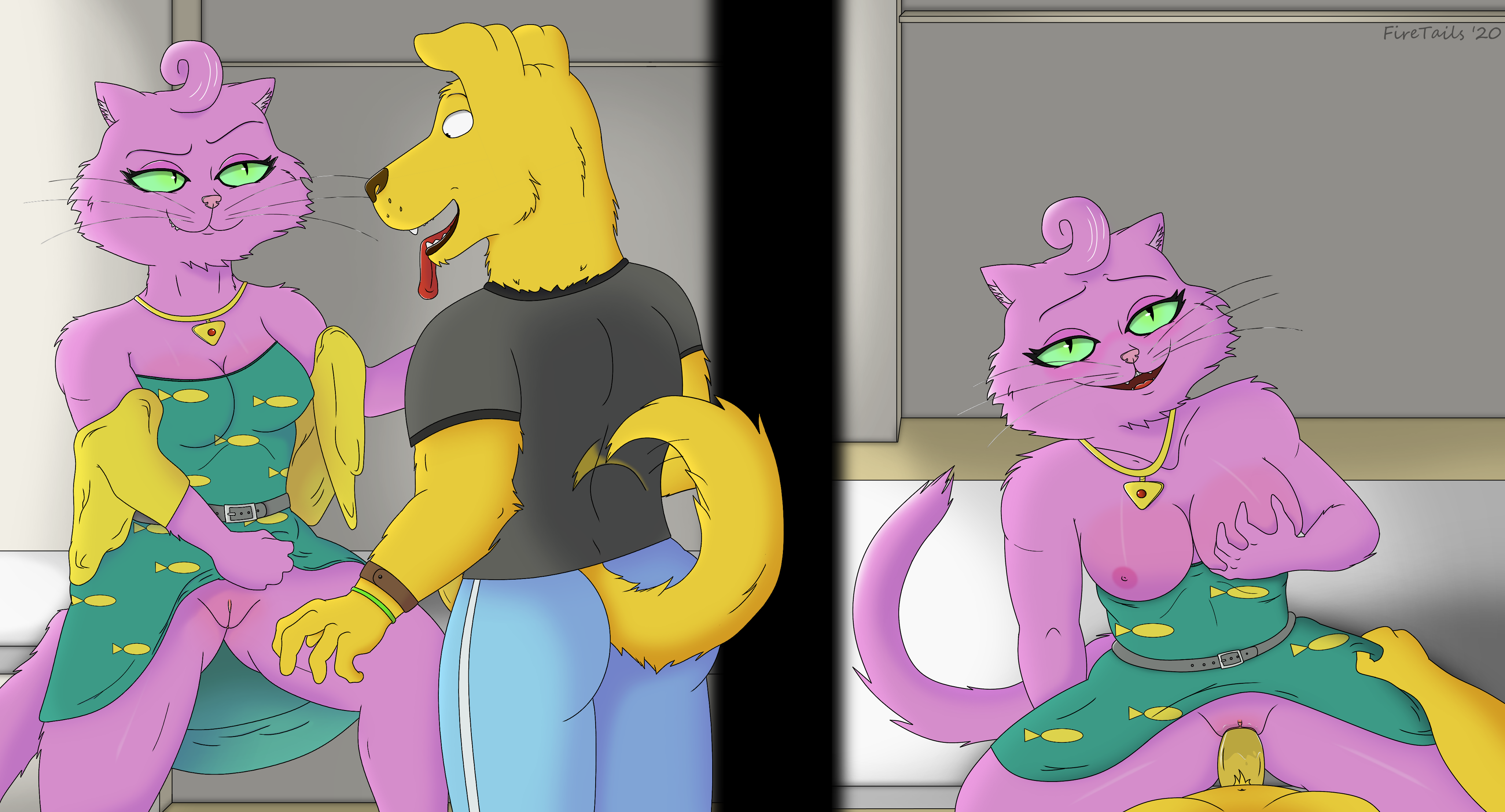 Mr. Peanutbutter (Bojack Horseman) Rule 34 Image
