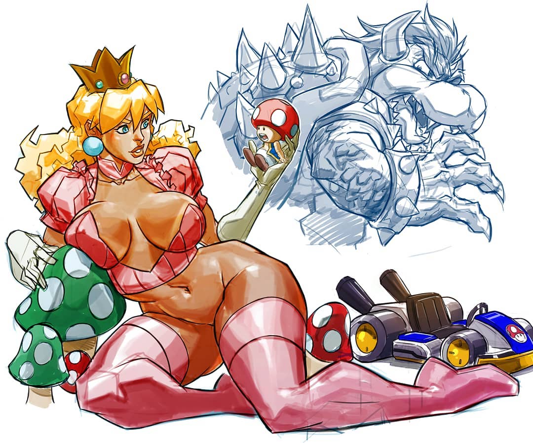Bowser (Mario (Series)) Rule 34 Image