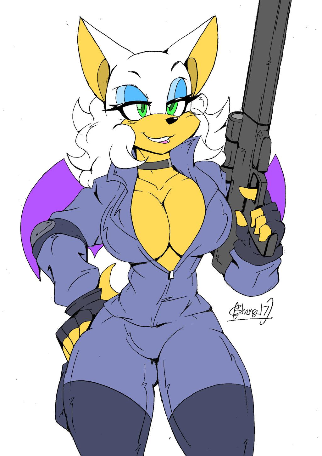 Rouge The Bat (Sonic (Series)) Rule 34 Image