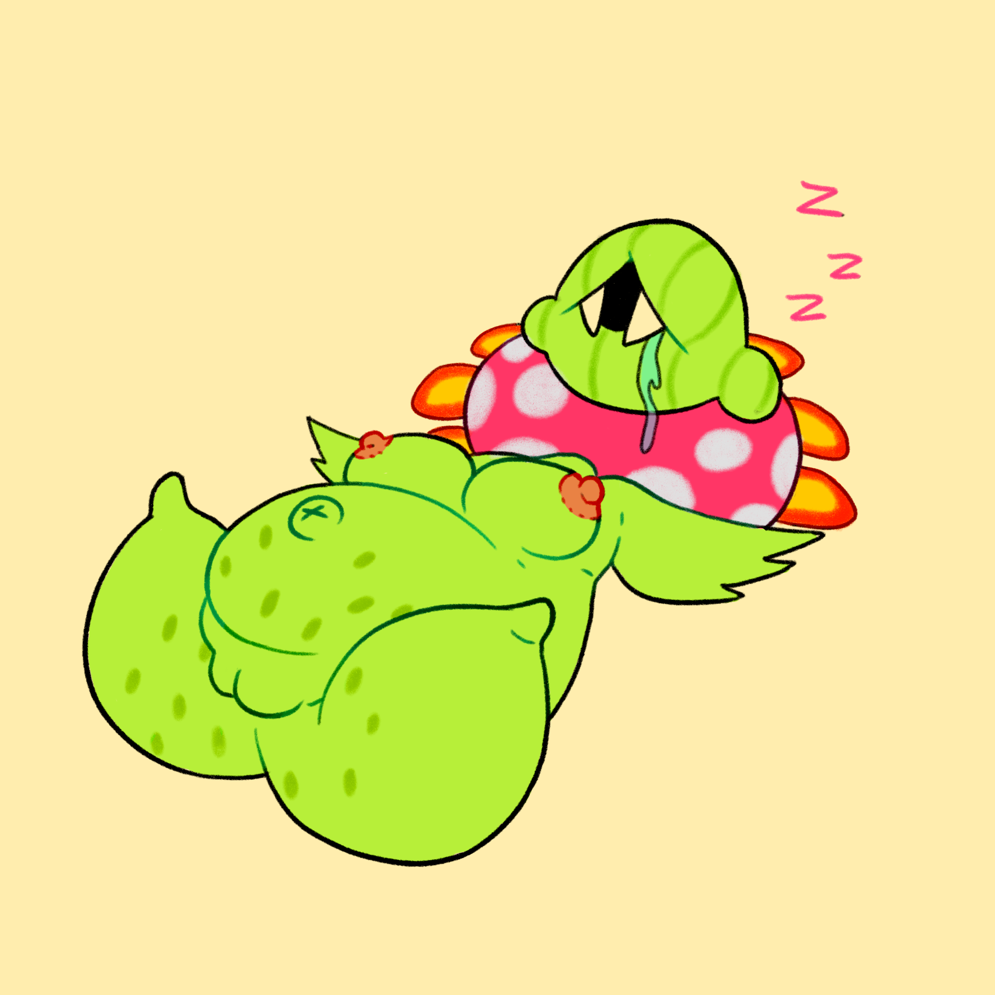 Petey Piranha (Mario (Series)) Rule 34 Image
