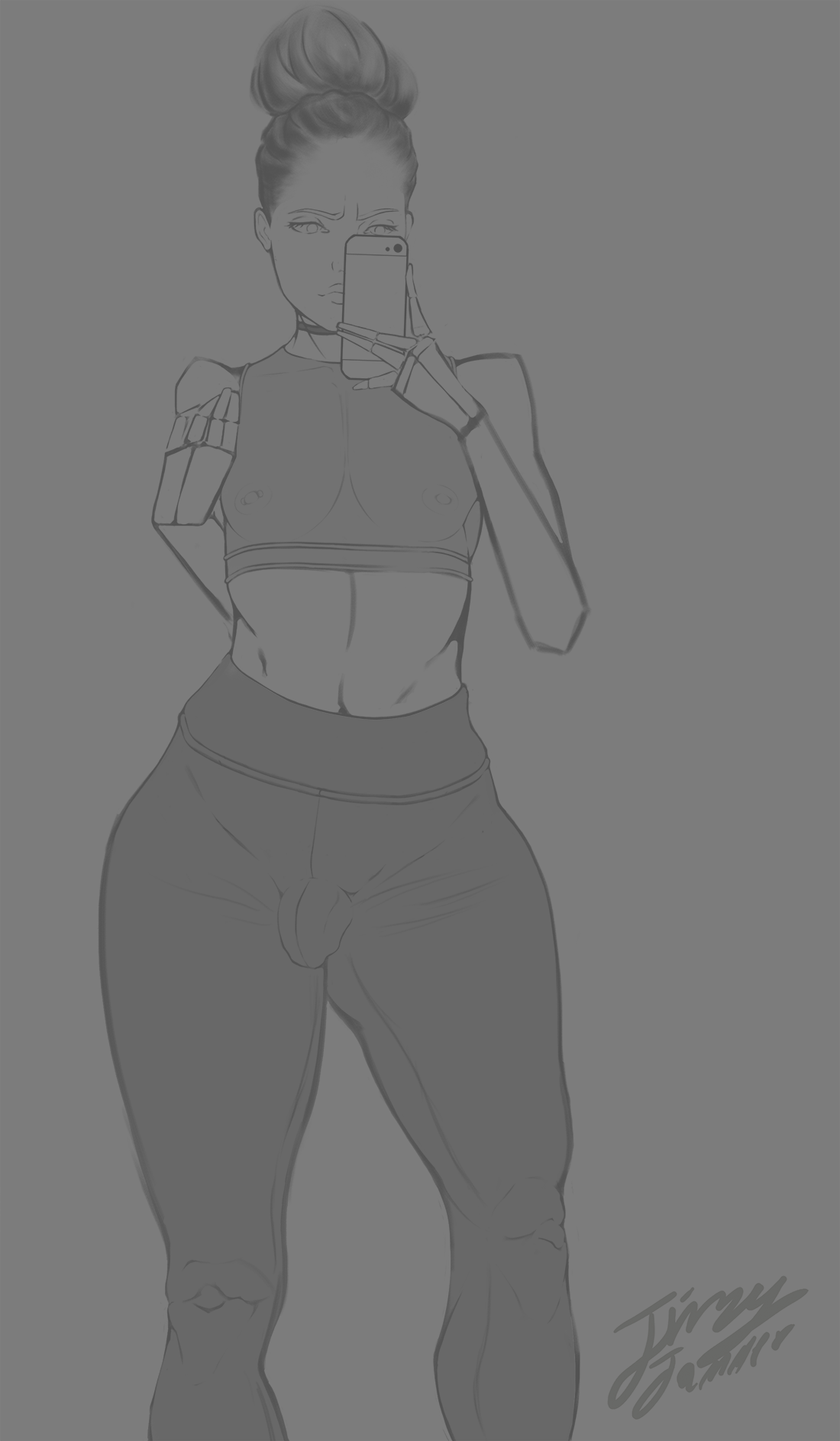 Androgynous Rule 34 Image