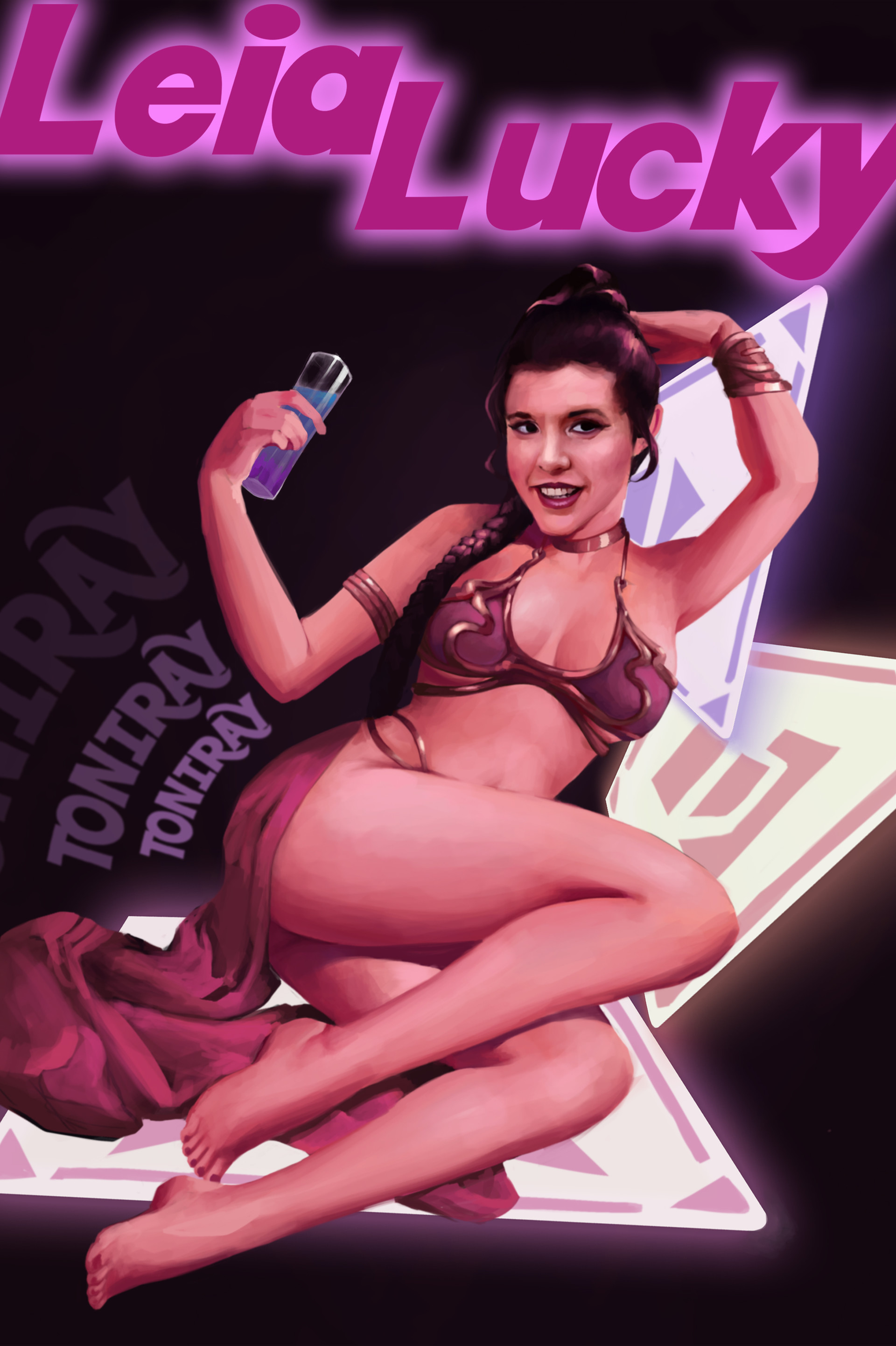 Princess Leia Organa (Return Of The Jedi) Rule 34 Image