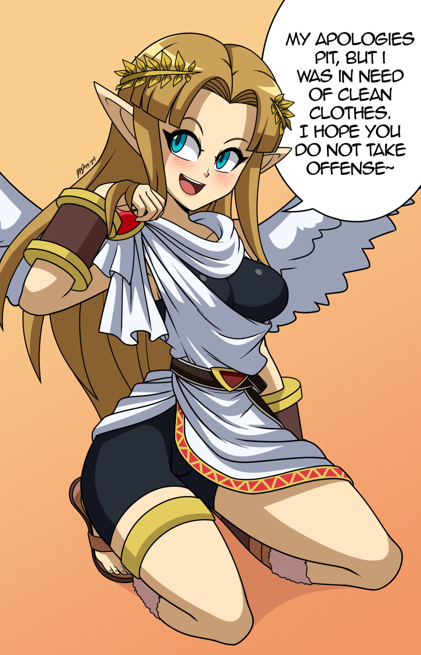 Princess Zelda (Kid Icarus) Rule 34 Image