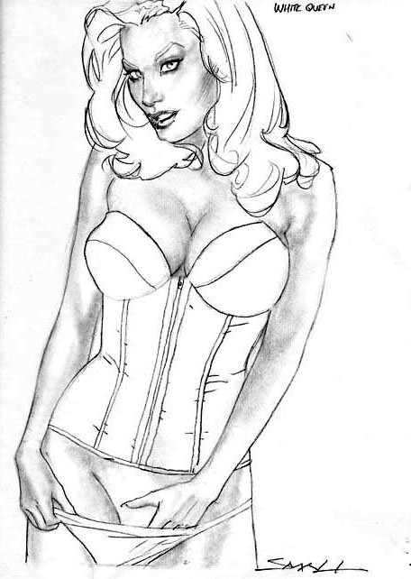 Emma Frost (Marvel) Rule 34 Image