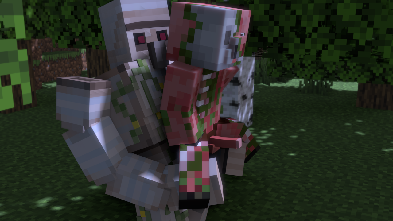 Iron Golem (Minecraft) Rule 34 Image