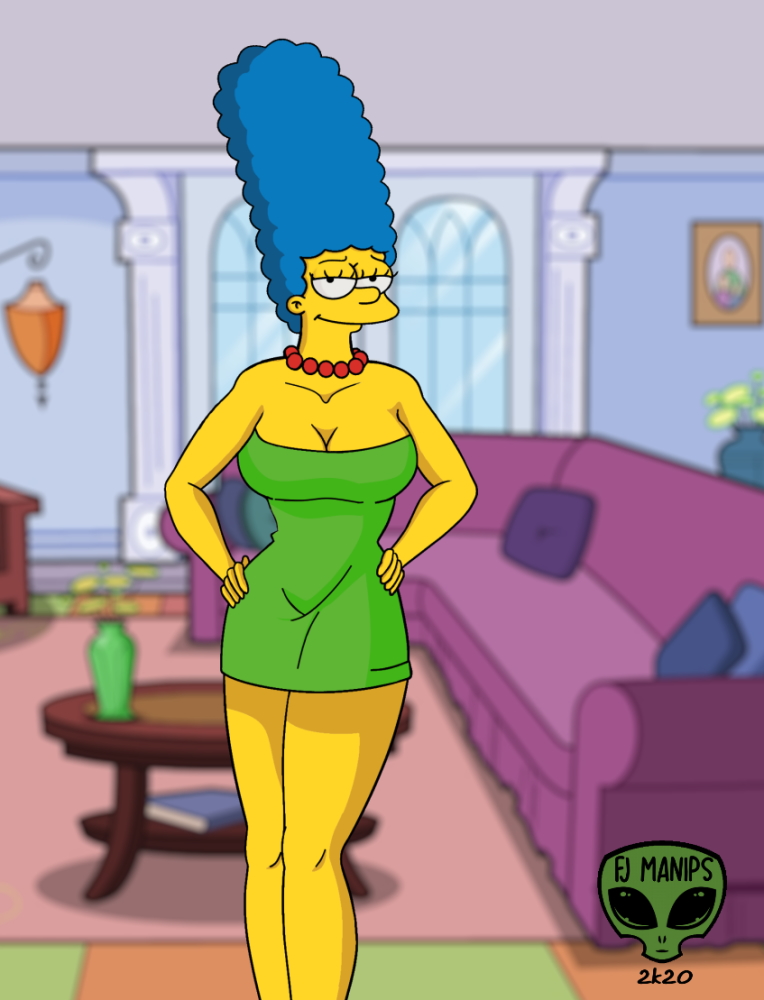 Marge Simpson (The Simpsons) Rule 34 Image