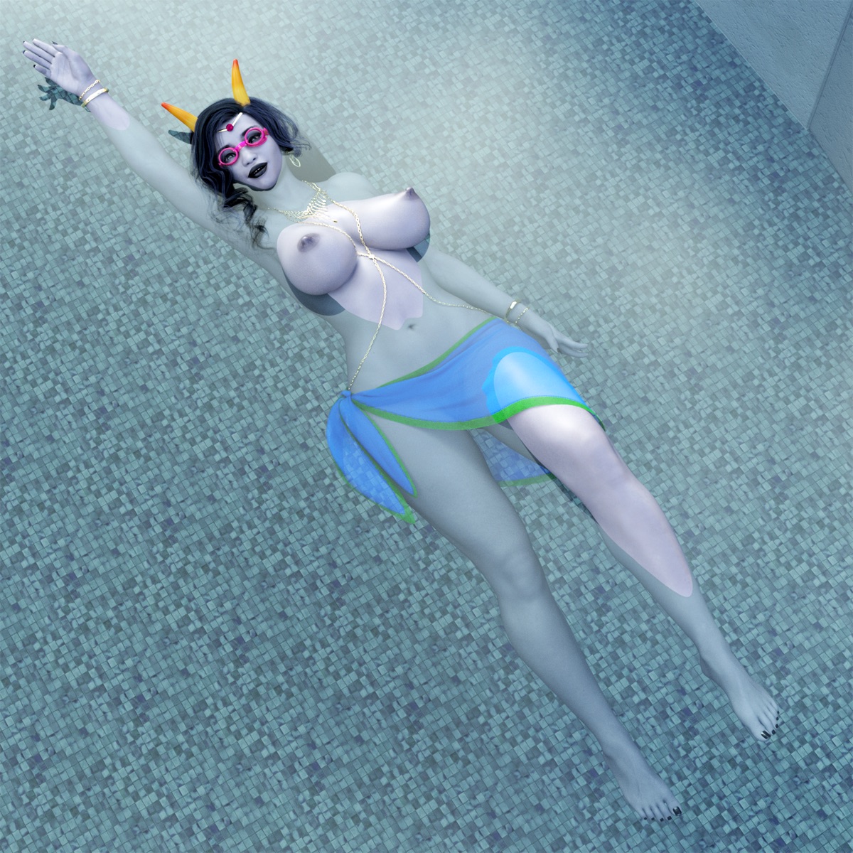 Feferi Peixes (Homestuck) Rule 34 Image