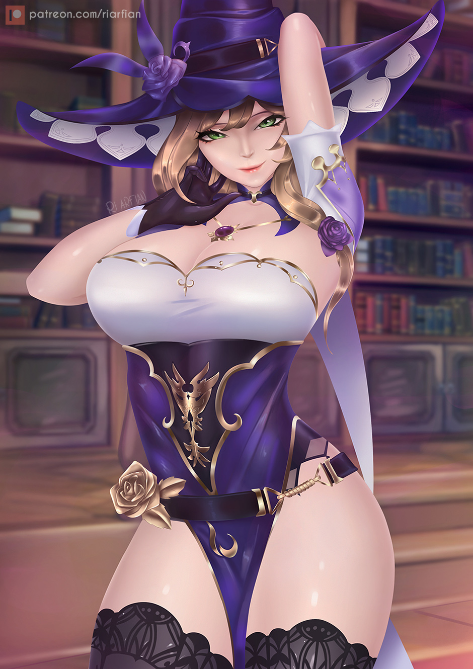 Lisa (Genshin Impact) Rule 34 Image