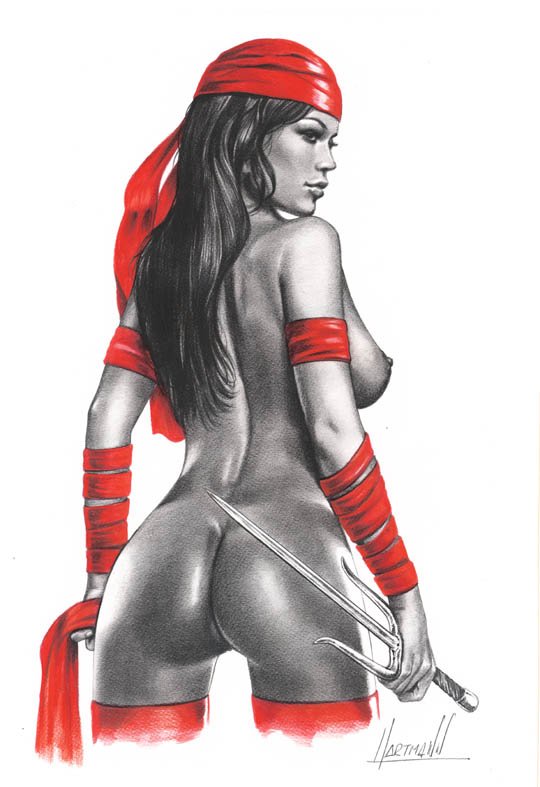 Elektra Natchios (Daredevil (Series)) Rule 34 Image