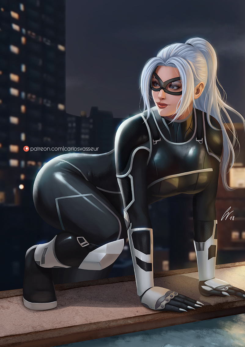 Black Cat (Marvel) Rule 34 Image