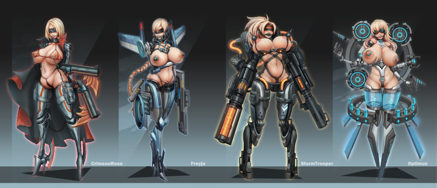 4girls Rule 34 Image