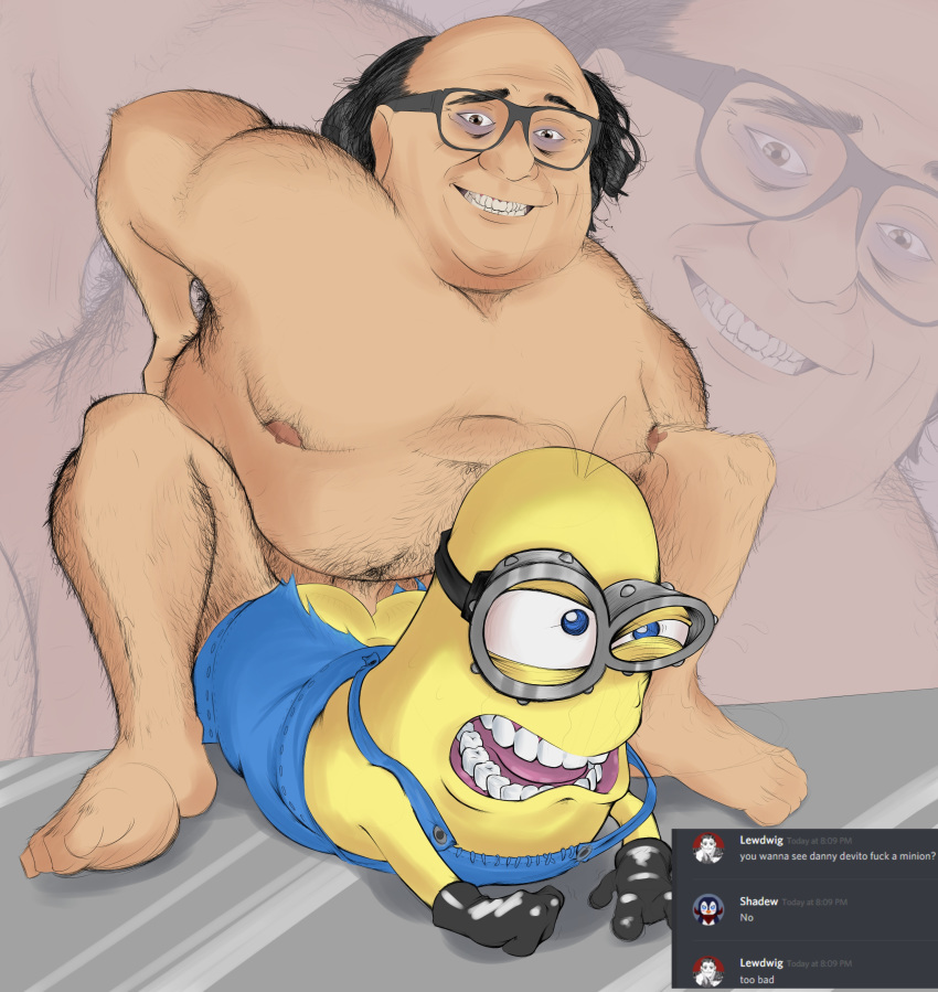 Minion (Danny Devito) Rule 34 Image