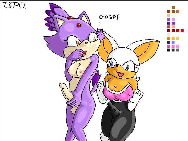 Blaze The Cat (Sega) Rule 34 Image