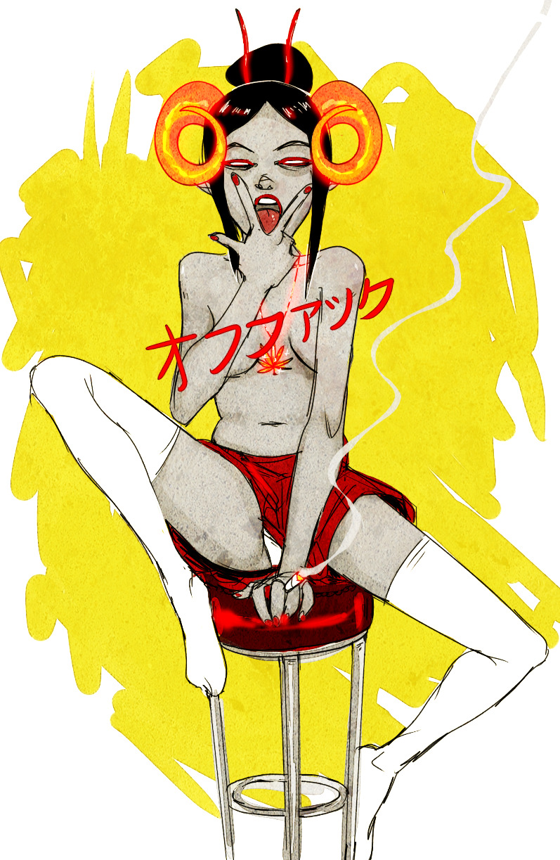 Damara Megido (Homestuck) Rule 34 Image
