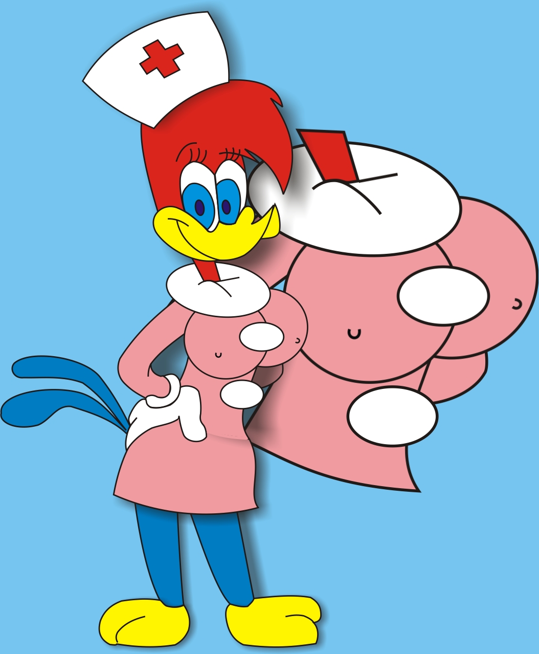 Winnie Woodpecker (The Woody Woodpecker Show) Rule 34 Image