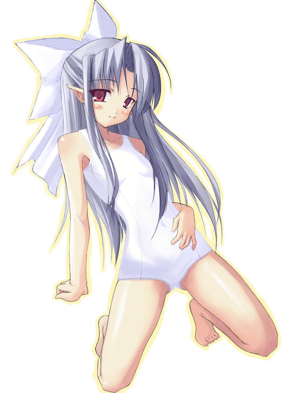 White Len (Melty Blood) Rule 34 Image