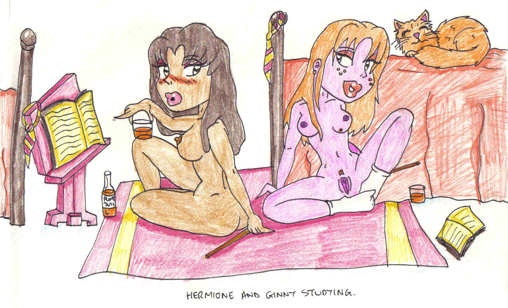 Ginny Weasley (Harry Potter) Rule 34 Image