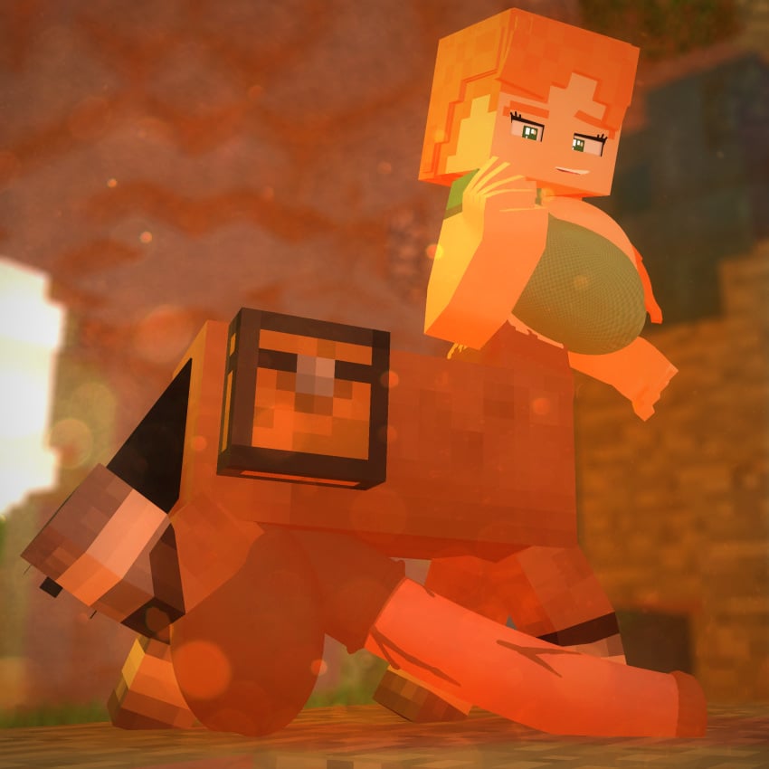 Alex (Minecraft) Rule 34 Image