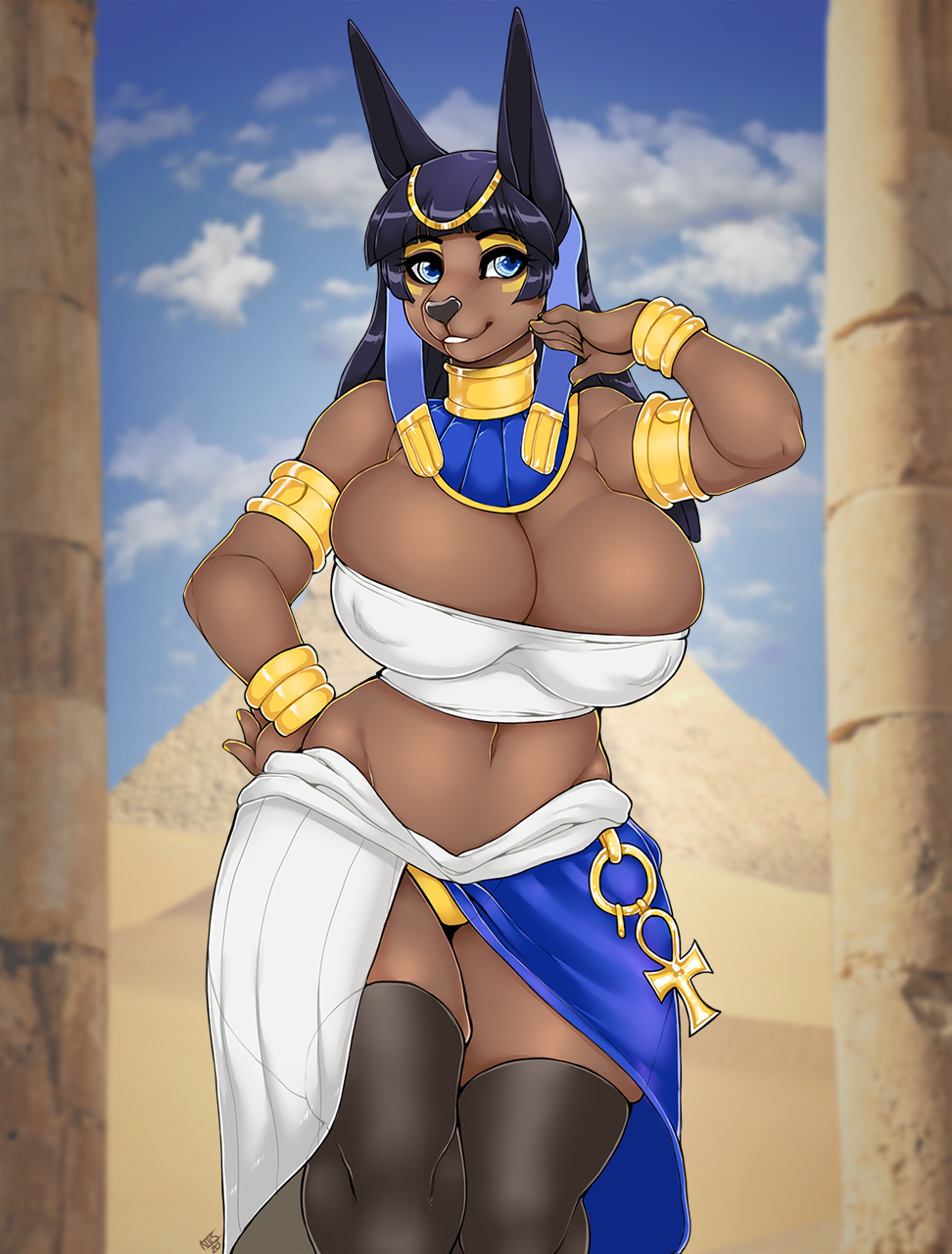 Anbs-02 (Egyptian Mythology) Rule 34 Image