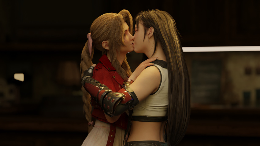 Aerith Gainsborough (Final Fantasy) Rule 34 Image
