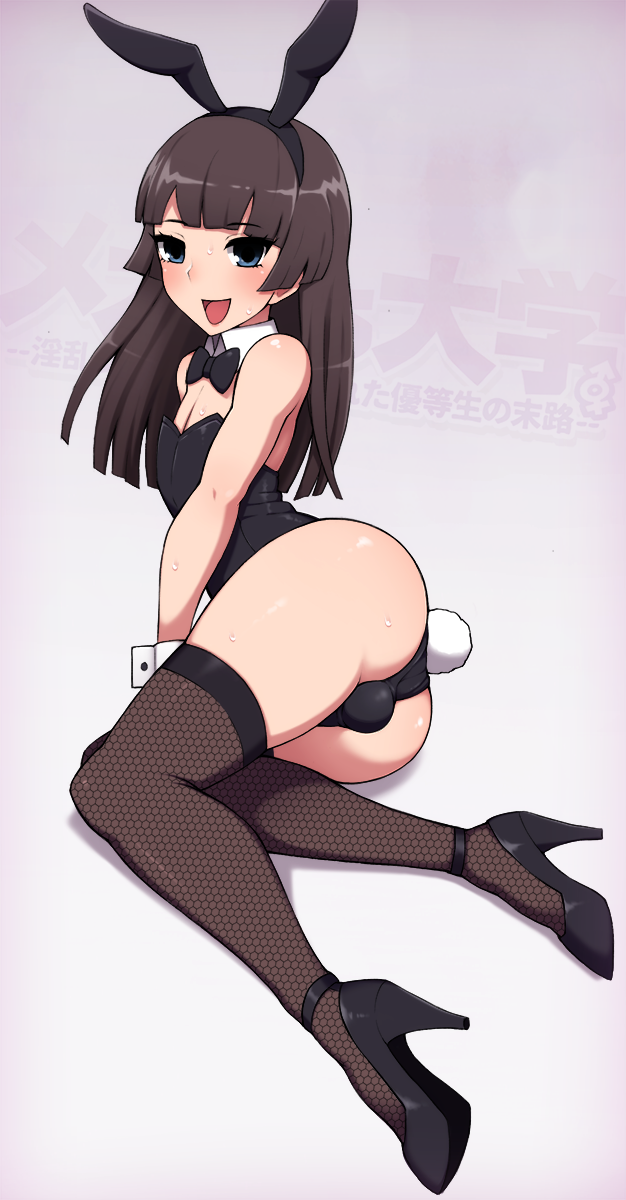 Rika Hayami (Mesu Ochi Daigaku Inran Josou Dorei Ni Otosareta Yuutousei No Matsuro) Rule 34 Image