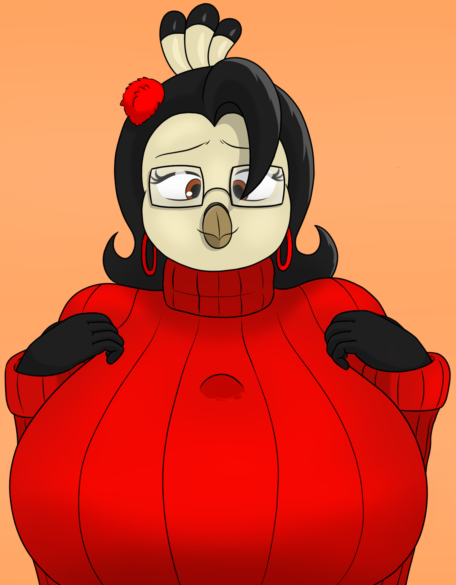 Pavita Pechugona (La Pavita Pechugona) Rule 34 Image