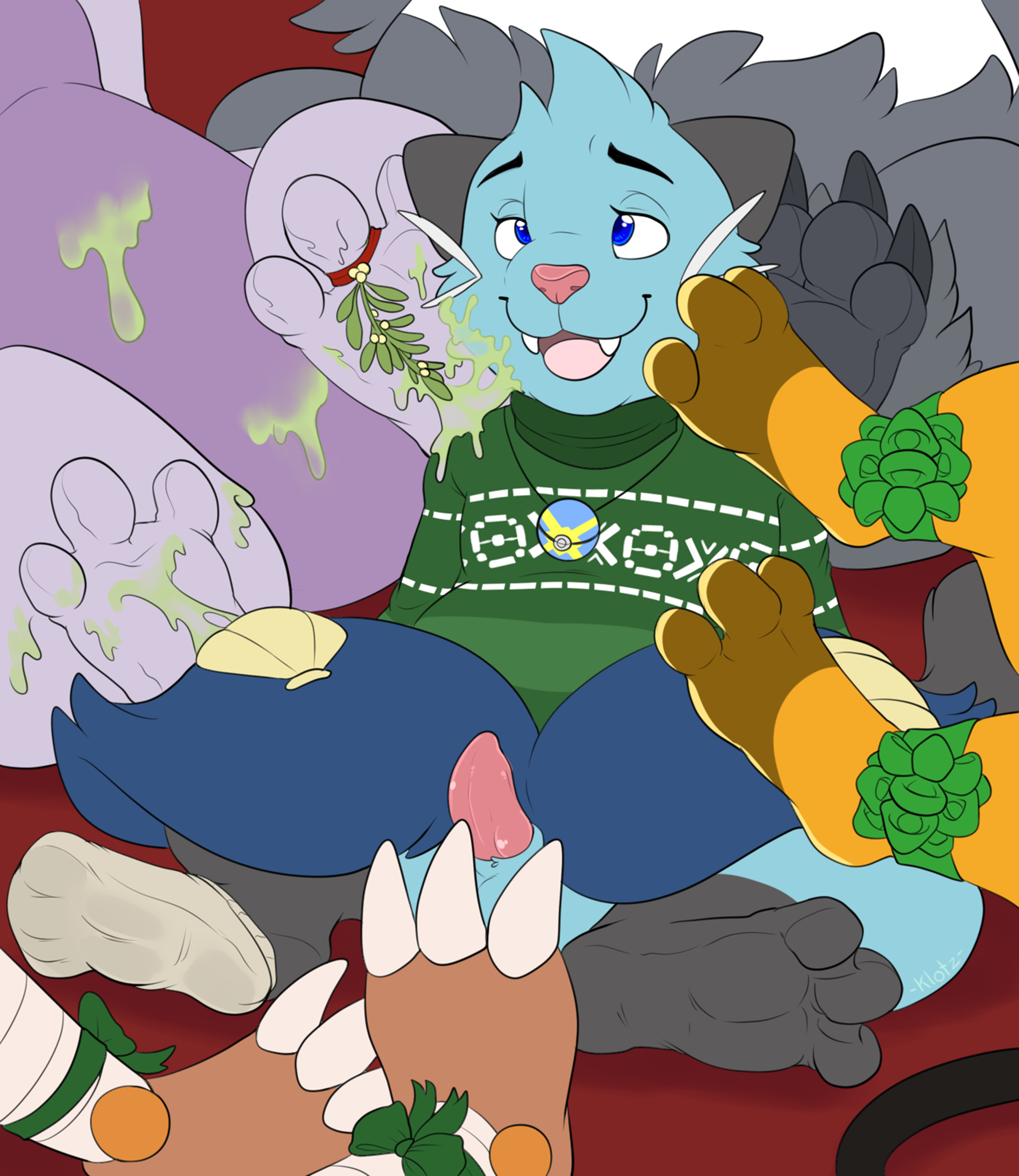 Dewott (Christmas) Rule 34 Image
