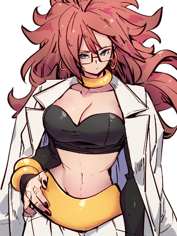 Android 21 (Dragon Ball) Rule 34 Image