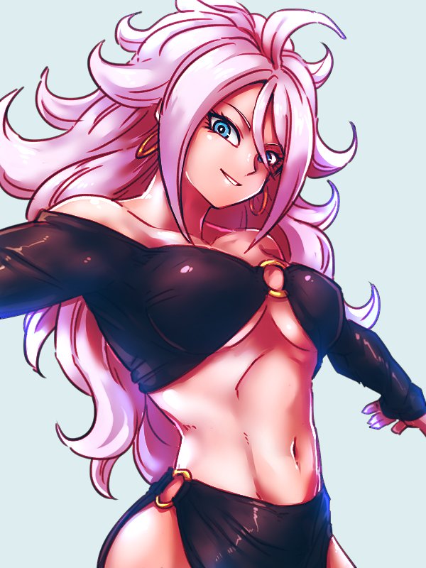 Android 21 (Dragon Ball) Rule 34 Image