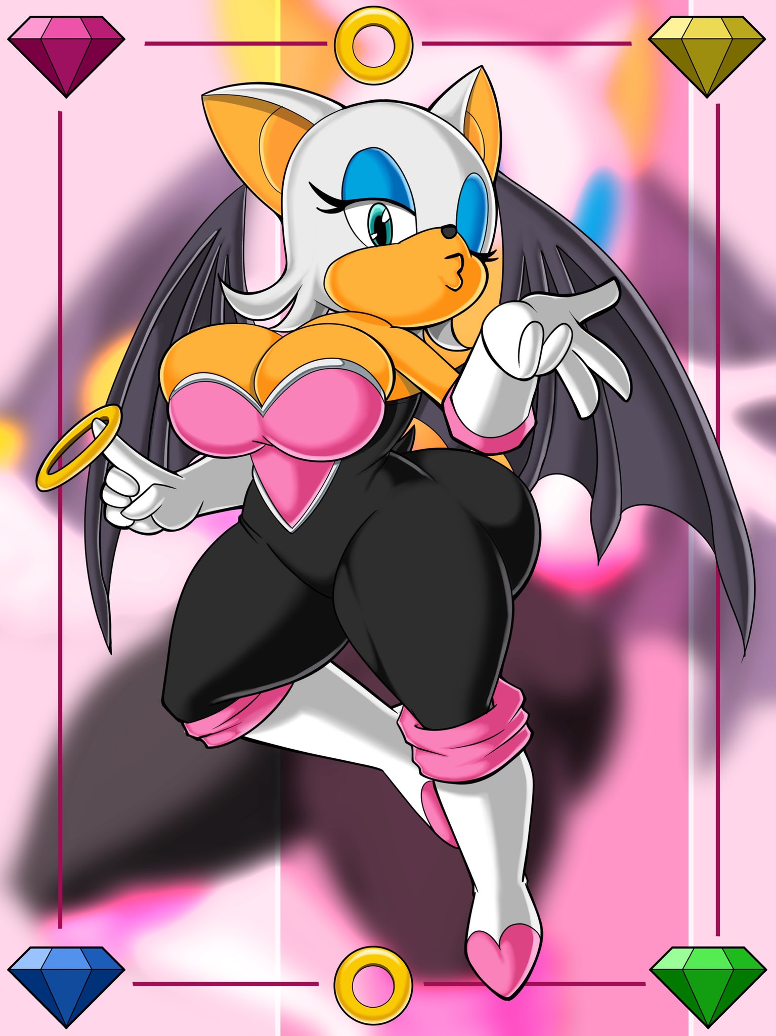 Rouge The Bat (Sonic (Series)) Rule 34 Image