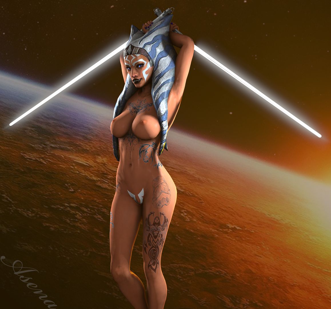Ahsoka Tano (Star Wars) Rule 34 Image