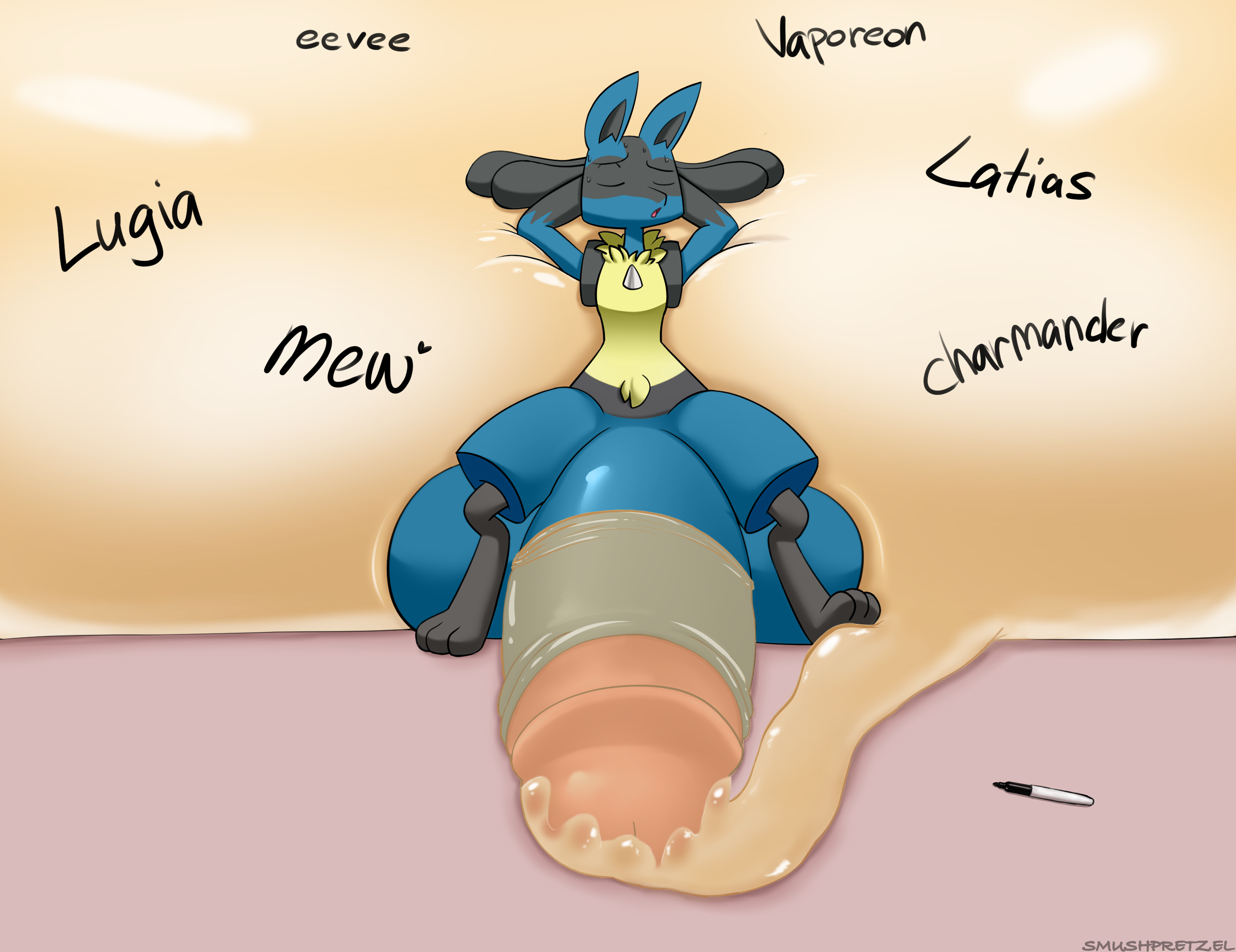 Lucario (Nintendo) Rule 34 Image