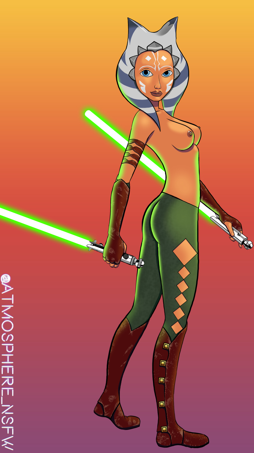 Ahsoka Tano (Clone Wars) Rule 34 Image