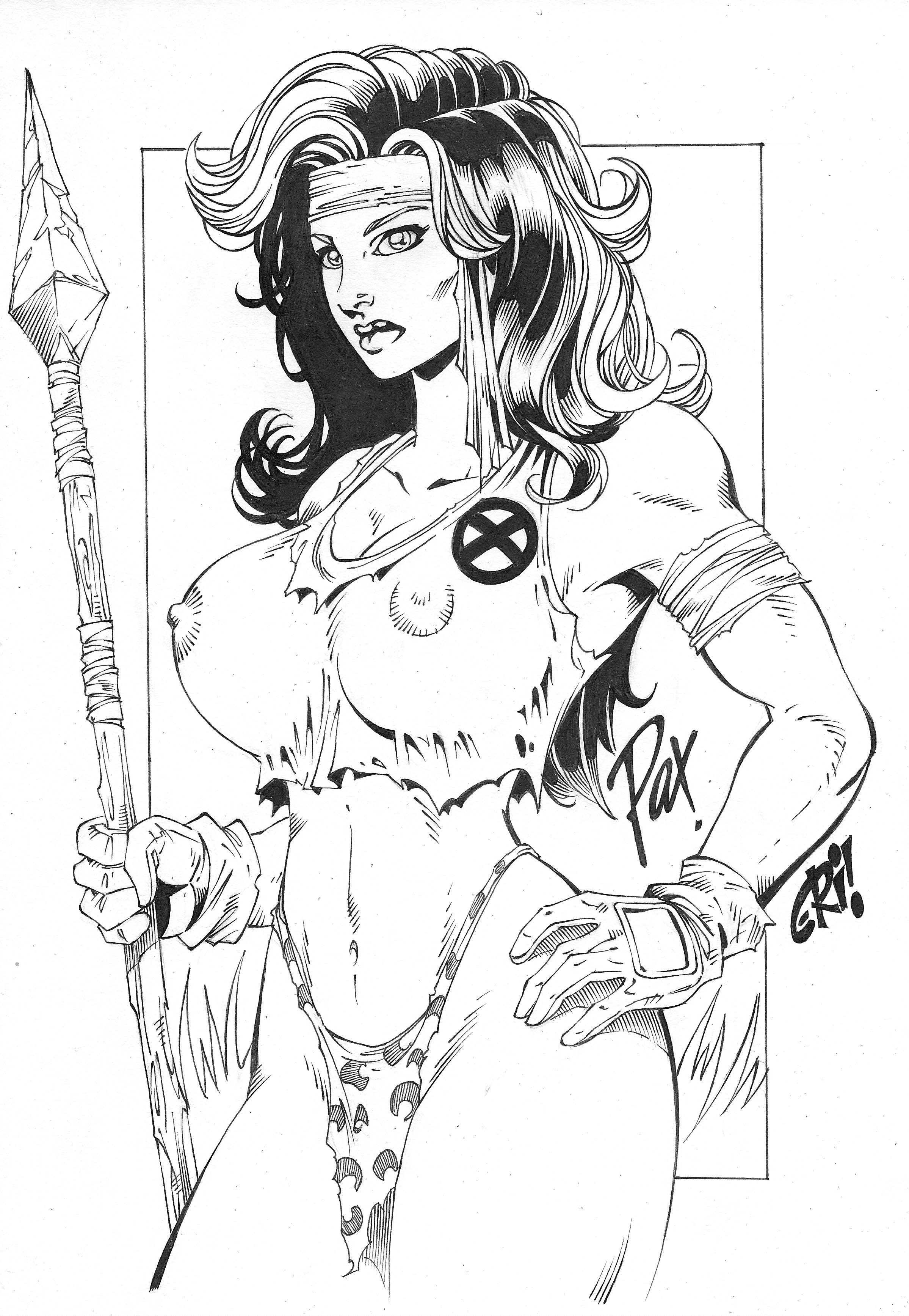 Anna Marie (Marvel) Rule 34 Image