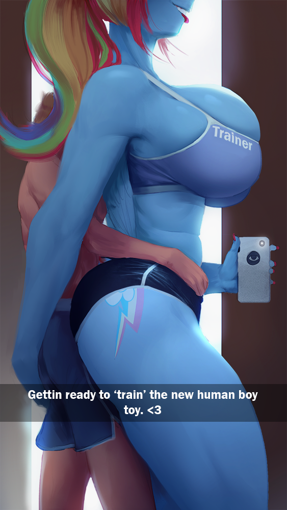 Rainbow Dash (Mlp) Rule 34 Image