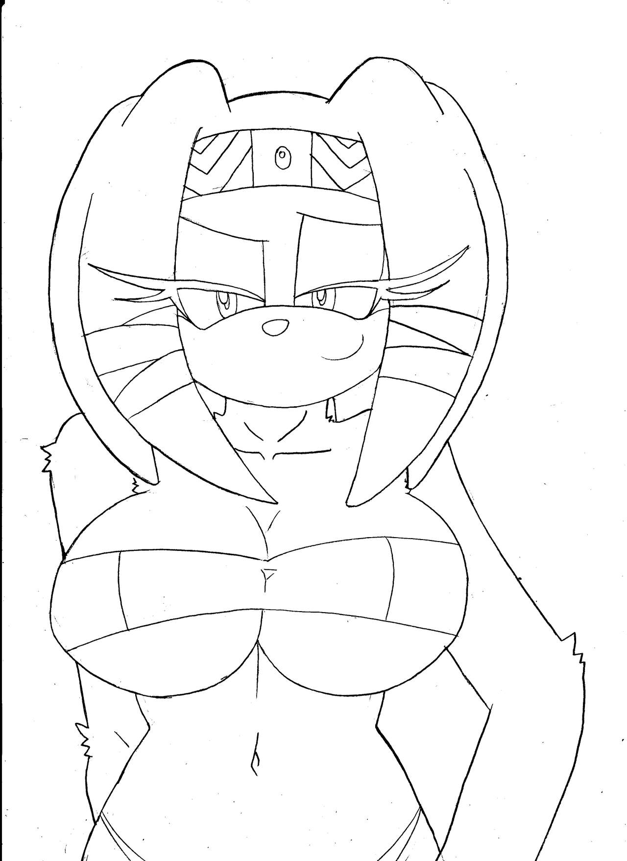 Tikal The Echidna (Sonic (Series)) Rule 34 Image