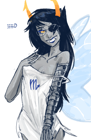Vriska Serket (Homestuck) Rule 34 Image