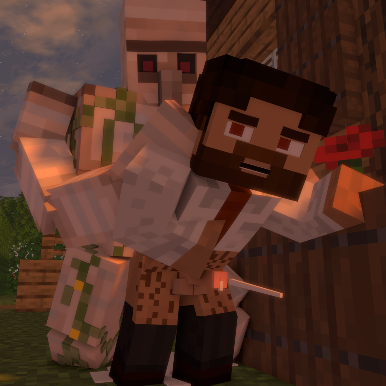 Iron Golem (Minecraft) Rule 34 Image