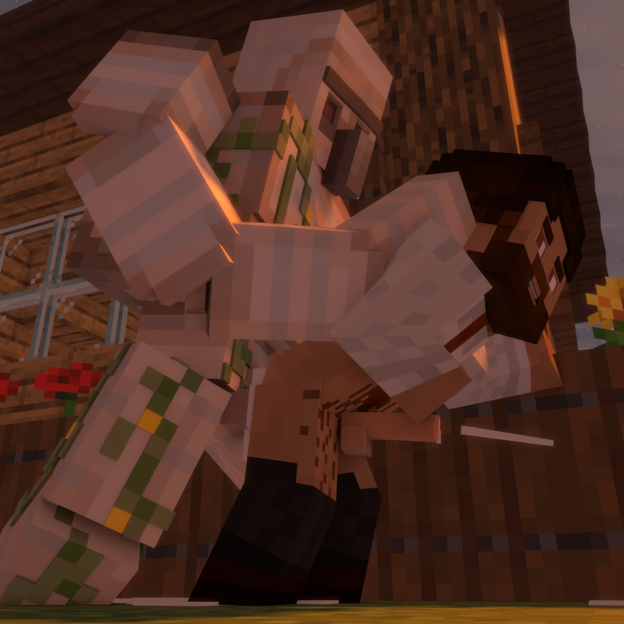 Iron Golem (Minecraft) Rule 34 Image