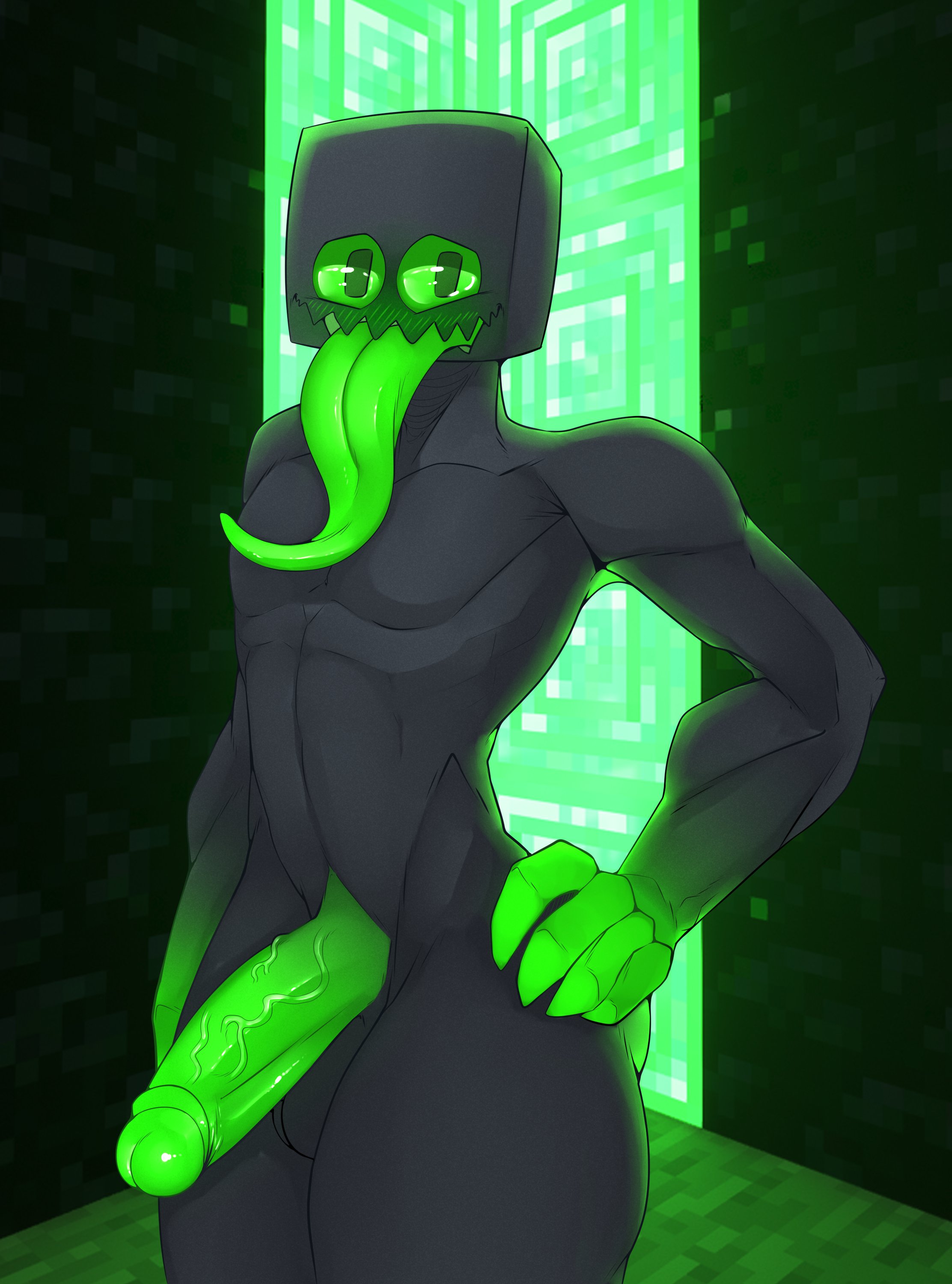 Enderman (Minecraft) Rule 34 Image