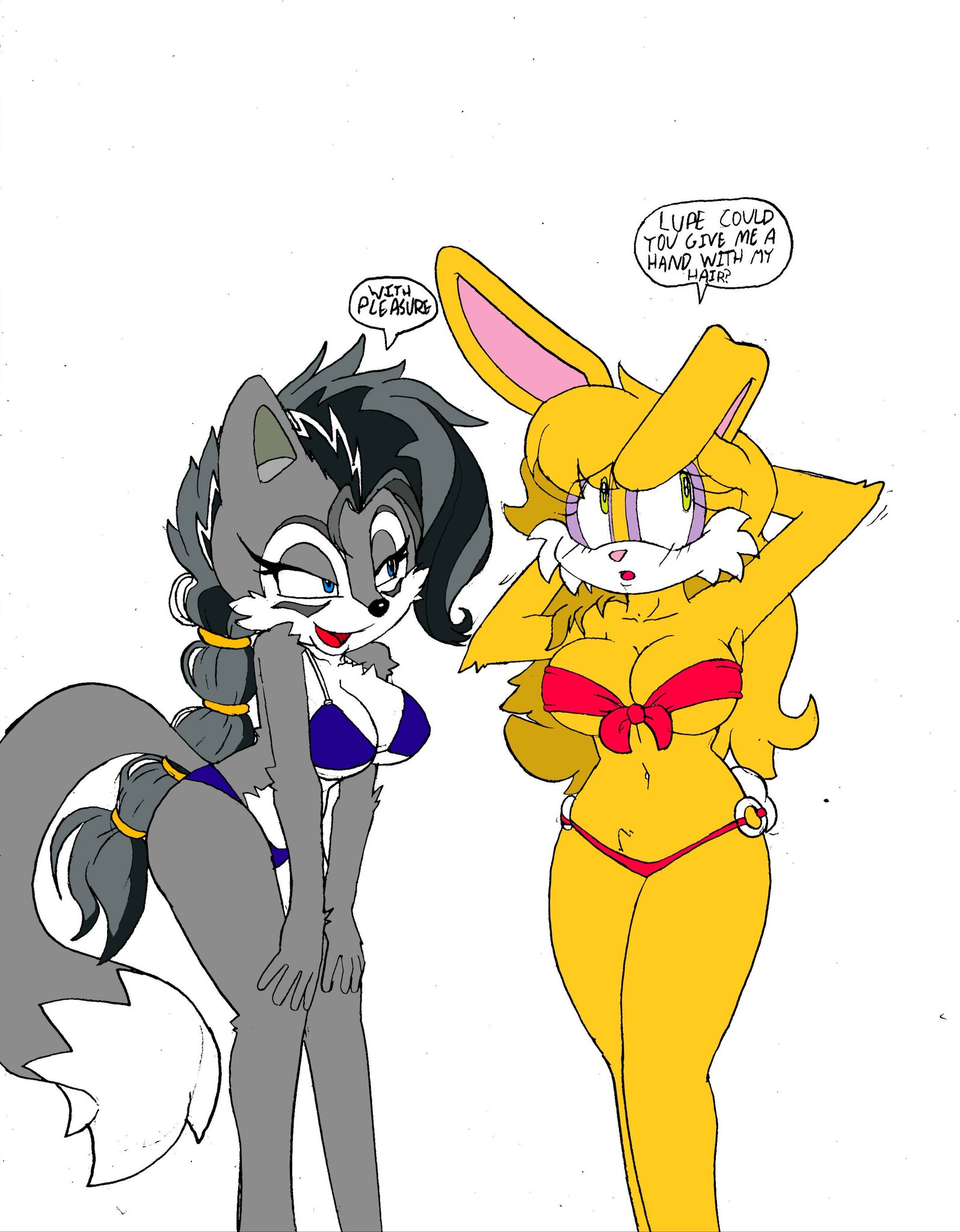 Bunnie Rabbot (Archie Comics) Rule 34 Image
