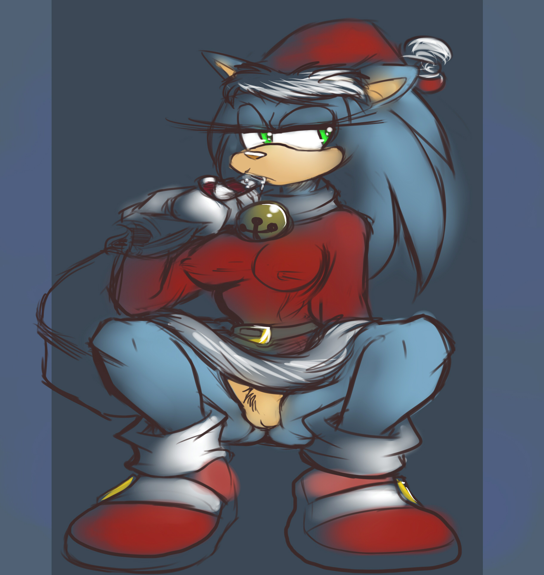 Sonic The Hedgehog (Christmas) Rule 34 Image