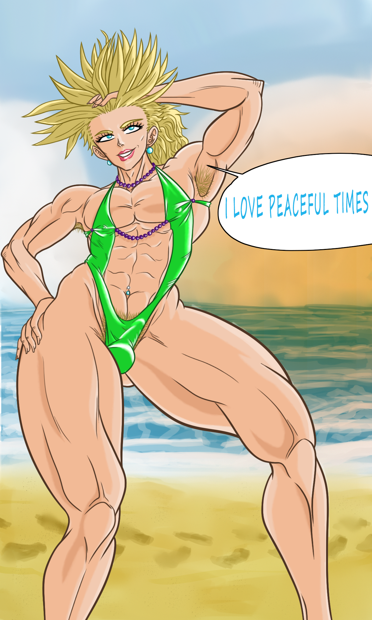 Trunks Briefs (Dragon Ball) Rule 34 Image