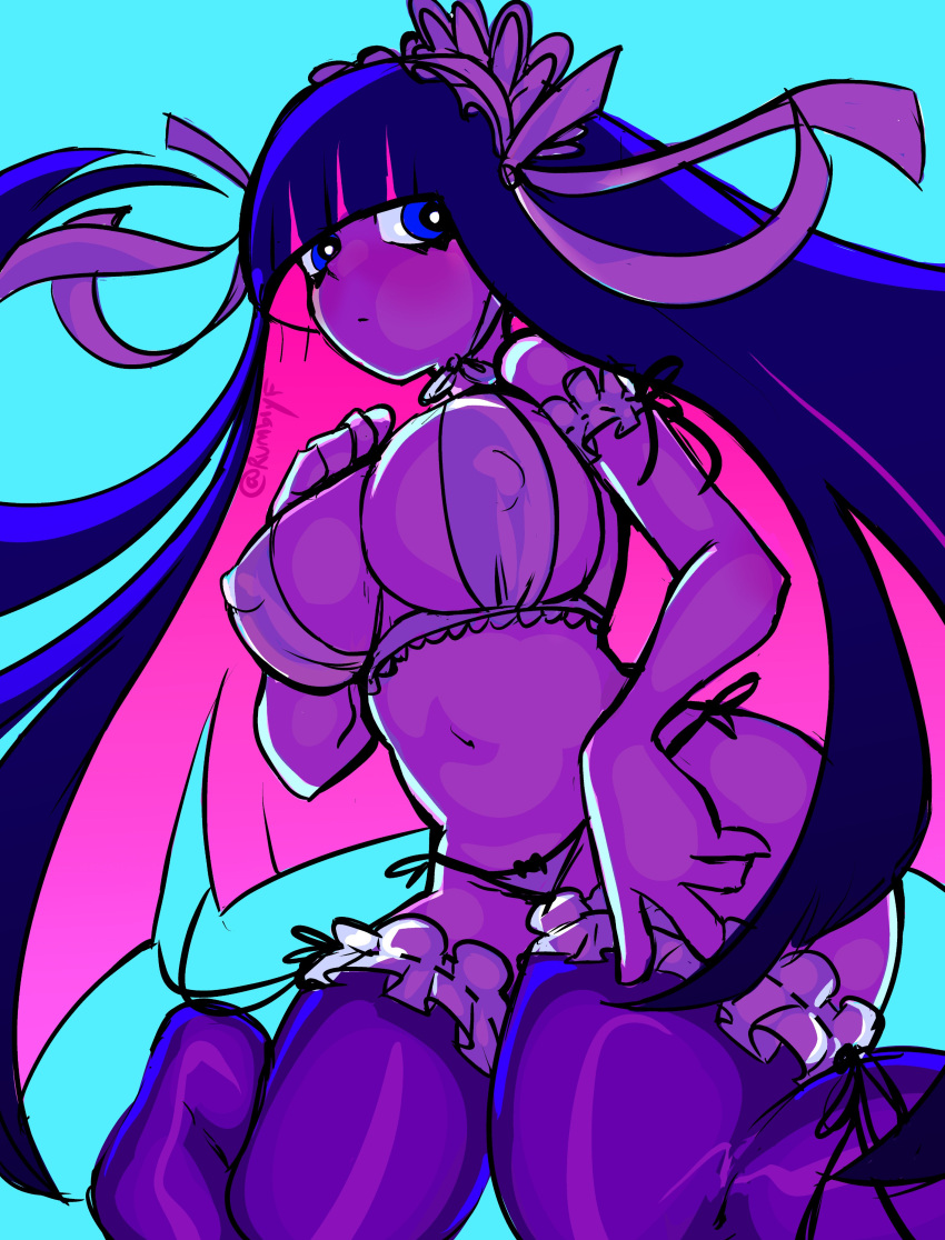 Stocking Anarchy (Panty & Stocking With Garterbelt) Rule 34 Image