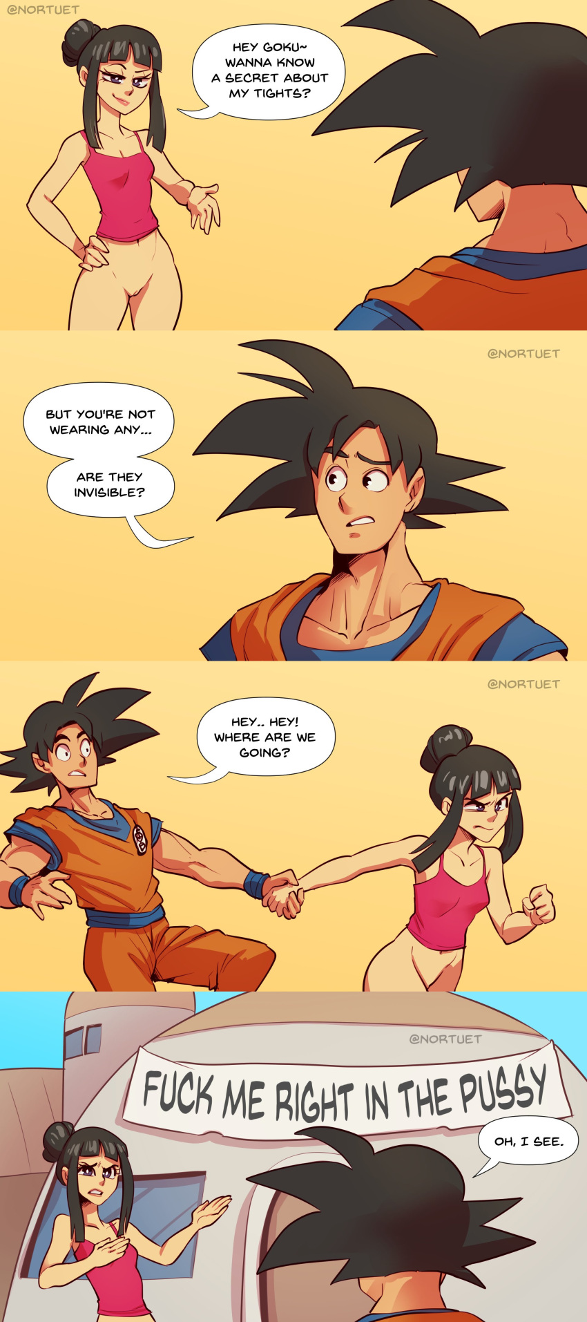 Chichi (Dragon Ball) Rule 34 Image